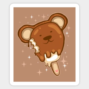 Bear Ice Cream Sticker